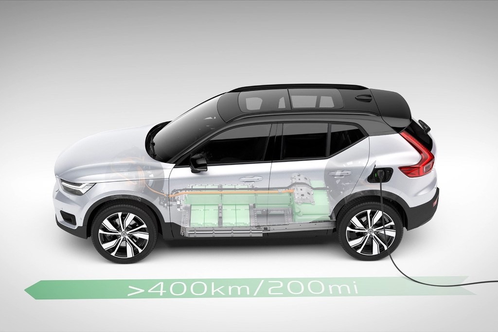 volvo xc40 elektro technische daten