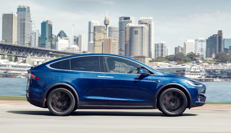 tesla model x 100d reichweite