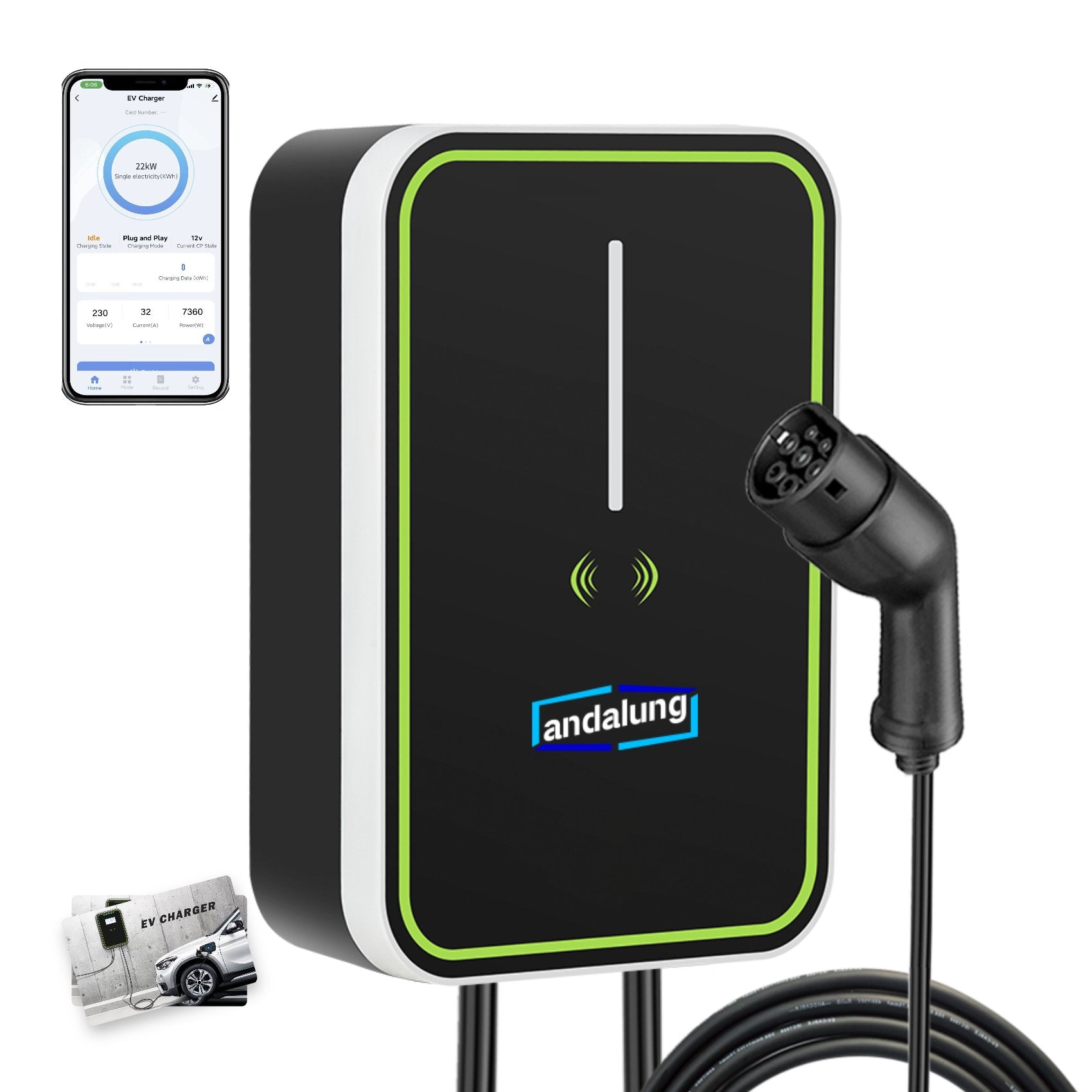 mobile ladestation 22kw